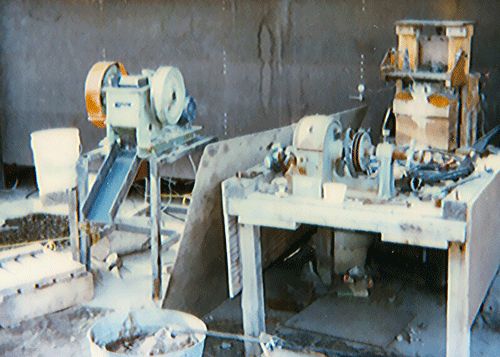 lab crusher, 9IN plate grinder