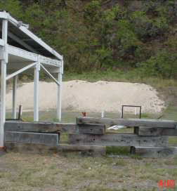 Halawa Naval Pistol Range Berm before treatment